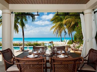 Exclusive Beachfront Grace Bay Villa rental